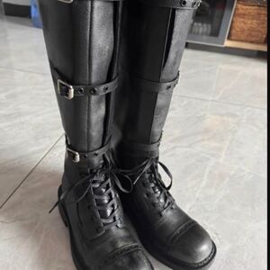 Women Shoes Lace Up Boots